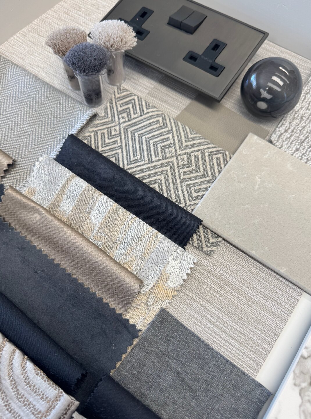 Concept samples and material board image