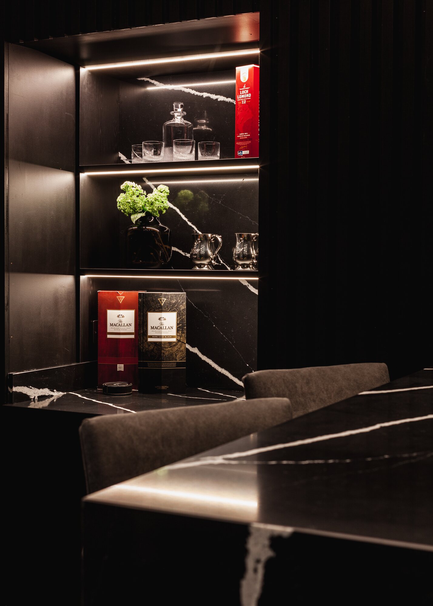 Bar area