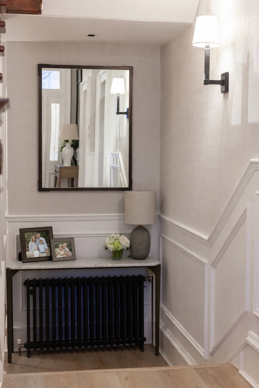 West End family home hallway detail